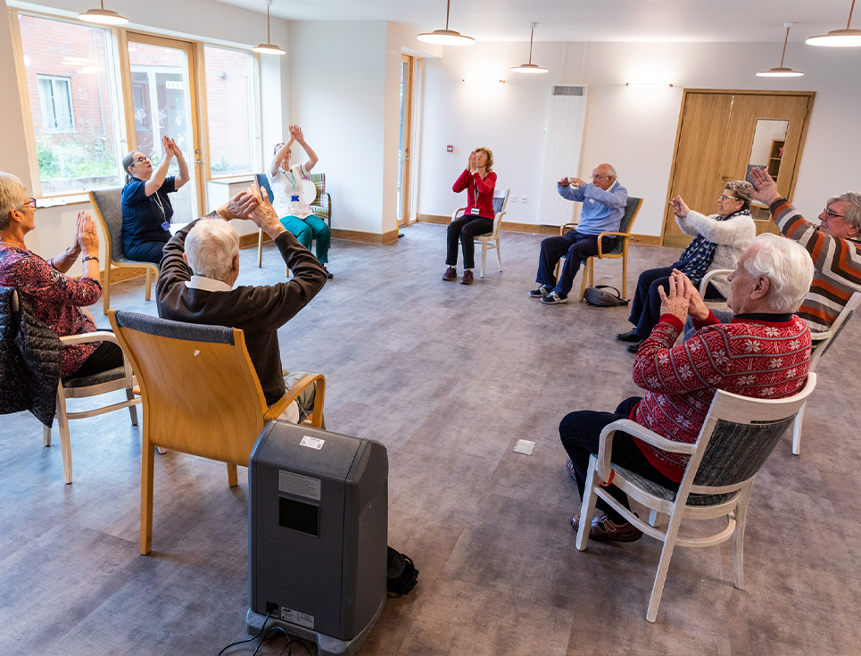 seated tai chi class